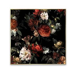 Obraz na plátně Styler Orange Flowers, 67 x 87 cm