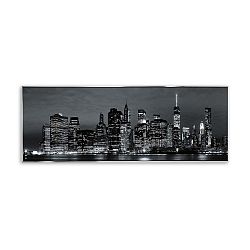 Obraz na plátně Styler Silver City, 152 x 62 cm