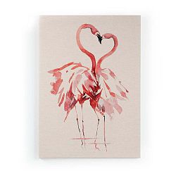Obraz na plátně Surdic Flamingo, 50 x 70 cm