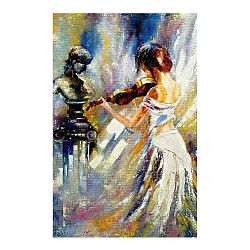Obraz na plátně Violinist, 70 x 45 cm