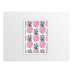 Obraz Piacenza Art Pink Pineapples, 30 x 20 cm