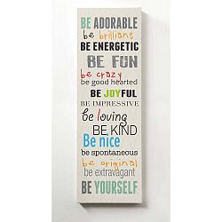 Obraz Really Nice Things Be Adorable, 30 x 90 cm