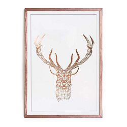 Obraz Really Nice Things Golden Deer, 40 x 60 cm
