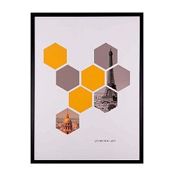 Obraz sømcasa Hexagons, 60 x 80 cm