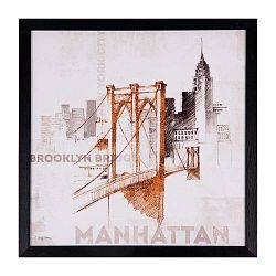 Obraz sømcasa Manhattan, 40 x 40 cm