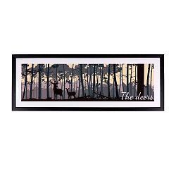 Obraz sømcasa The Deers, 80 x 30 cm