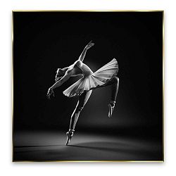 Obraz Styler Black Ballerina, 71 x 71 cm