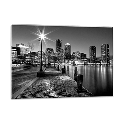 Obraz Styler Canvas City B&W, 70 x 100 cm