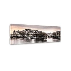 Obraz Styler Canvas Paris City, 45 x 140 cm