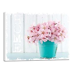 Obraz Styler Canvas Shabby Pink Home, 32 x 42 cm