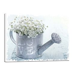 Obraz Styler Canvas Shabby White Love, 32 x 42 cm