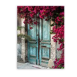 Obraz Styler Glas Destination Cyprus, 70 x 100 cm