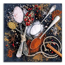 Obraz Styler Glas Kitchen Cinnamon, 30 x 30 cm