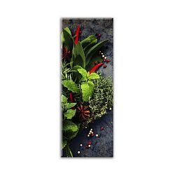 Obraz Styler Glas Kitchen Red Pepper, 30 x 80 cm