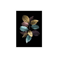 Obraz Styler Glas Pastell Leafes, 70 x 100 cm