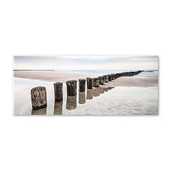 Obraz Styler Glas Strand, 50 x 125 cm