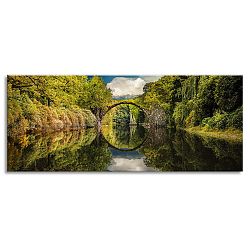 Obraz Styler Glas Views Devil Bridge, 50 x 125 cm