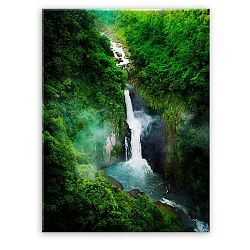 Obraz Styler Glas Views Waterfall, 70 x 100 cm