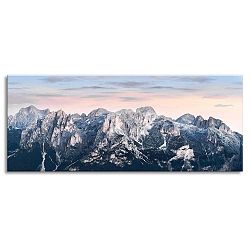Obraz Styler Glass Views Alpine, 50 x 125 cm