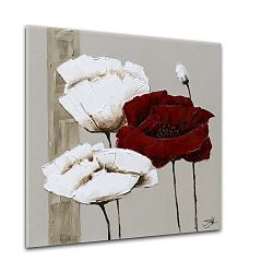 Obraz Styler Glasspik Flower A, 20 x 20 cm