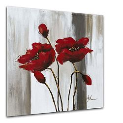 Obraz Styler Glasspik Flower C, 20 x 20 cm