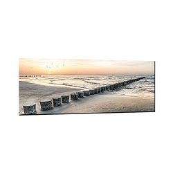 Obraz Styler Glasspik Jetty II, 50 x 125 cm