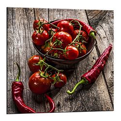 Obraz Styler Glasspik Peppers, 20 x 20 cm