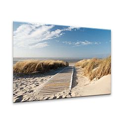 Obraz Styler Glasspik Sandy Beach, 70 x 100 cm