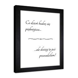 Obraz Styler Modernpik Motto, 30 x 40 cm