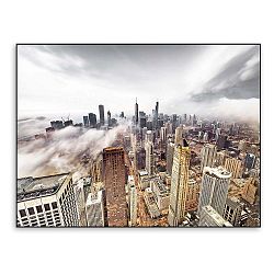 Obraz Styler Silver Golden City, 121 x 81 cm
