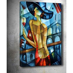 Obraz Tablo Center Cubistic Lady, 50 x 70 cm