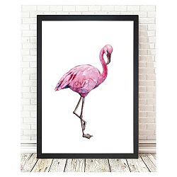 Obraz Tablo Center Flamingo, 24 x 29 cm