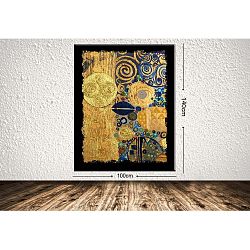 Obraz Tablo Center Golden Circuit, 100 x 140 cm