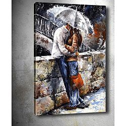 Obraz Tablo Center Kiss, 50 x 70 cm