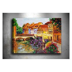 Obraz Tablo Center Small Town, 70 x 50 cm