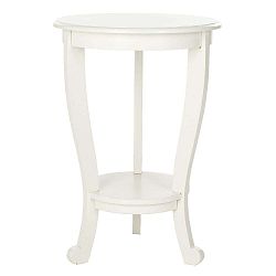 Odkládací stolek Safavieh Pedestal Cream