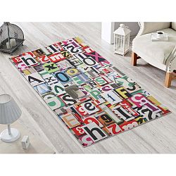 Odolný koberec Vitaus Alphabet, 80 x 140 cm