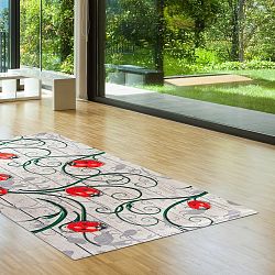 Odolný koberec Vitaus Fleur, 80 x 150 cm