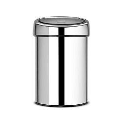 Odpadkový koš Brabantia Touch Bin Silverino, 3 l