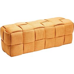 Oranžová lavice Kare Design Woven Orange
