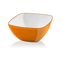 Oranžová salátová mísa Vialli Design, 14 cm
