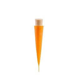 Oranžová silikonová forma na nanuky Lékué Pop