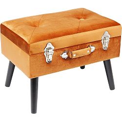 Oranžová stolička Kare Design Suitcase