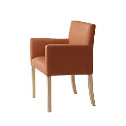 Oranžové křeslo Custom Form Wilton 