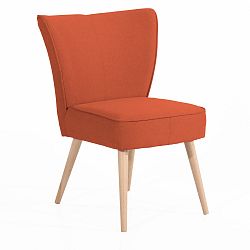 Oranžové křeslo Max Winzer Beni