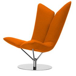 Oranžové křeslo Softline Angel Valencia Orange