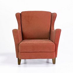 Oranžové křeslo ušák Balcab Home Koda