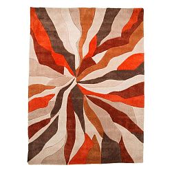 Oranžový koberec Flair Rugs Splinter, 160 x 220 cm