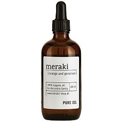Organický olej Meraki Orange and Geranium, 100 ml