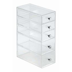 Organizér iDesign 5 Drawer Tower, 9 x 18 cm